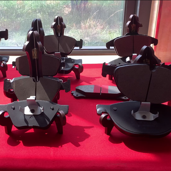 D548 Brake Systems China Car Spare Parts Brake Pads Ceramic Brake Pads with No Damage to the Disc, No Noise